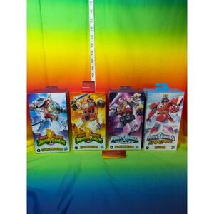 Power Rangers Dino Thunder Galaxy Megazord Ninjakon Figures